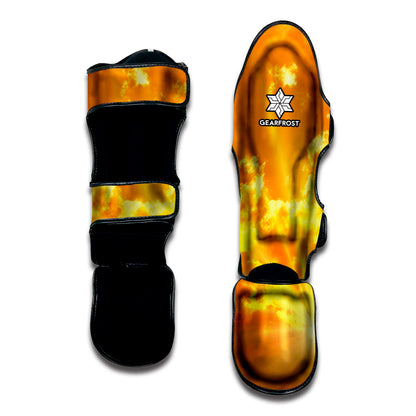 Sunrise Sky Print Muay Thai Shin Guard