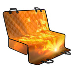 Sunrise Sky Print Pet Car Back Seat Cover