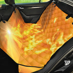 Sunrise Sky Print Pet Car Back Seat Cover