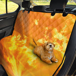 Sunrise Sky Print Pet Car Back Seat Cover