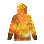 Sunrise Sky Print Pullover Hoodie