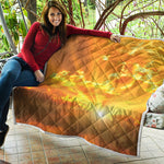 Sunrise Sky Print Quilt