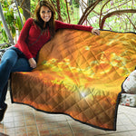 Sunrise Sky Print Quilt