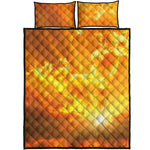 Sunrise Sky Print Quilt Bed Set