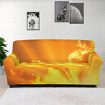 Sunrise Sky Print Sofa Cover