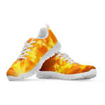 Sunrise Sky Print White Sneakers