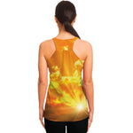 Sunrise Sky Print Women's Racerback Tank Top