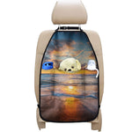 Sunrise Wave Print Car Seat Organizers