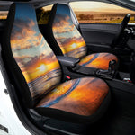 Sunrise Wave Print Universal Fit Car Seat Covers