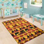 Sunset African Tribal Pattern Print Area Rug
