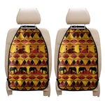 Sunset African Tribal Pattern Print Car Seat Organizers