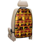 Sunset African Tribal Pattern Print Car Seat Organizers
