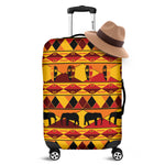 Sunset African Tribal Pattern Print Luggage Cover