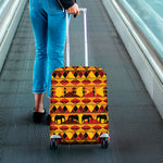Sunset African Tribal Pattern Print Luggage Cover