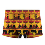Sunset African Tribal Pattern Print Men's Boxer Briefs