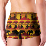 Sunset African Tribal Pattern Print Men's Boxer Briefs