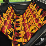 Sunset African Tribal Pattern Print Pet Car Back Seat Cover