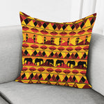 Sunset African Tribal Pattern Print Pillow Cover