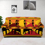 Sunset African Tribal Pattern Print Sofa Cover