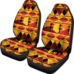 Sunset African Tribal Pattern Print Universal Fit Car Seat Covers