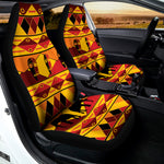 Sunset African Tribal Pattern Print Universal Fit Car Seat Covers
