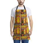 Sunset Ethnic African Tribal Print Apron