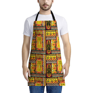 Sunset Ethnic African Tribal Print Apron