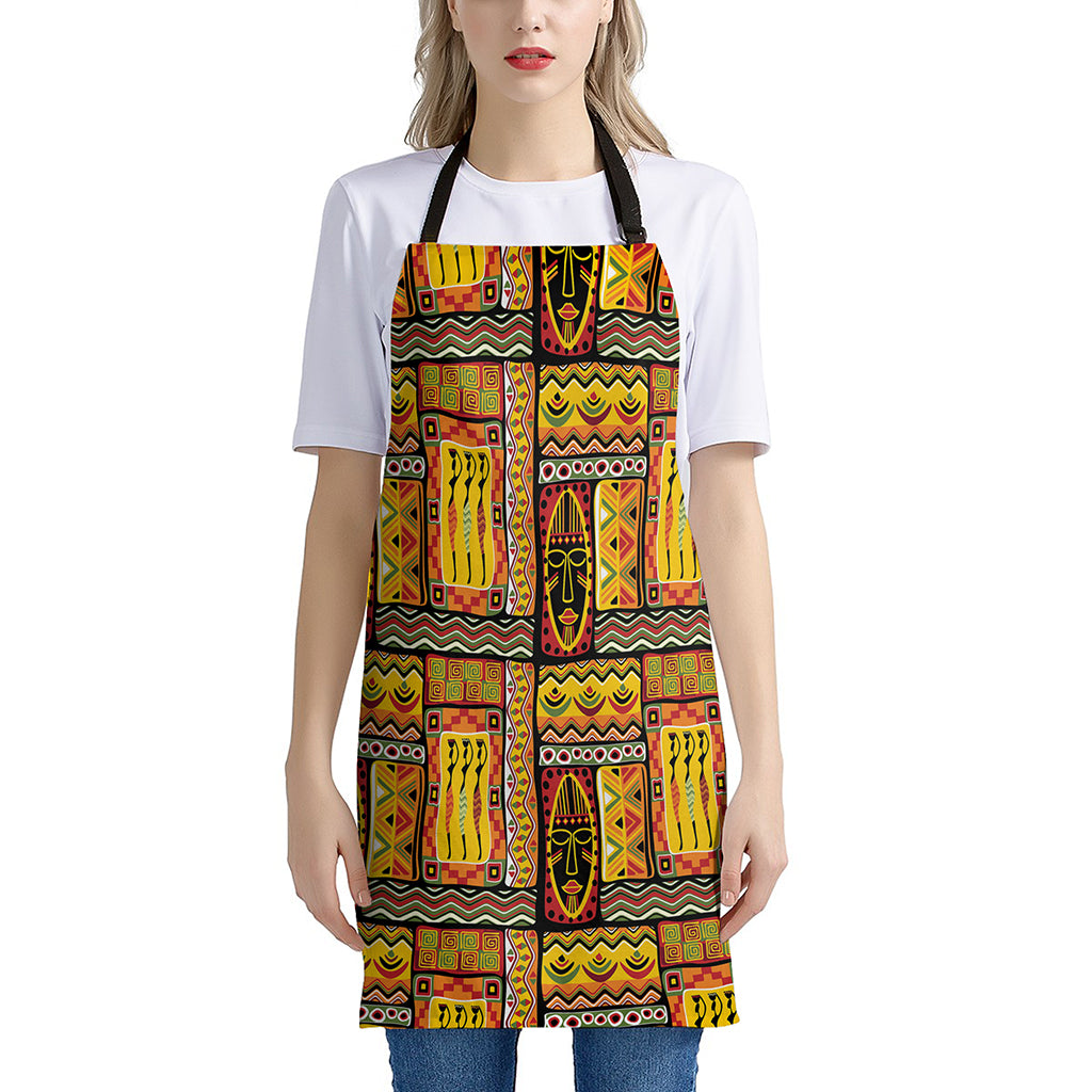 Sunset Ethnic African Tribal Print Apron