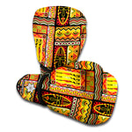 Sunset Ethnic African Tribal Print Boxing Gloves