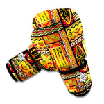 Sunset Ethnic African Tribal Print Boxing Gloves