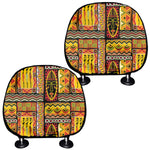 Sunset Ethnic African Tribal Print Car Headrest Covers