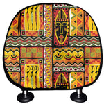 Sunset Ethnic African Tribal Print Car Headrest Covers