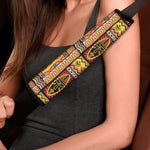 Sunset Ethnic African Tribal Print Car Seat Belt Covers