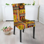 Sunset Ethnic African Tribal Print Dining Chair Slipcover