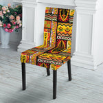 Sunset Ethnic African Tribal Print Dining Chair Slipcover