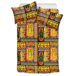 Sunset Ethnic African Tribal Print Duvet Cover Bedding Set