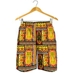 Sunset Ethnic African Tribal Print Men's Shorts