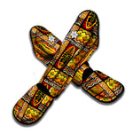 Sunset Ethnic African Tribal Print Muay Thai Shin Guard