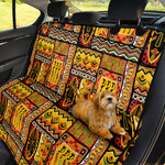 Sunset Ethnic African Tribal Print Pet Car Back Seat Cover