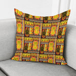 Sunset Ethnic African Tribal Print Pillow Cover
