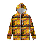 Sunset Ethnic African Tribal Print Pullover Hoodie