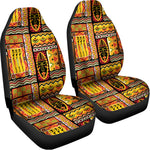 Sunset Ethnic African Tribal Print Universal Fit Car Seat Covers