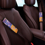 Sunset Horse Painting Print Car Seat Belt Covers
