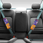 Sunset Horse Painting Print Car Seat Belt Covers