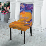 Sunset Horse Painting Print Dining Chair Slipcover