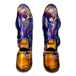 Sunset Horse Painting Print Muay Thai Shin Guard