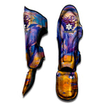 Sunset Horse Painting Print Muay Thai Shin Guard