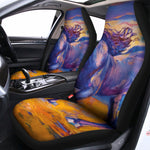 Sunset Horse Painting Print Universal Fit Car Seat Covers