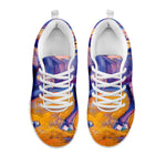 Sunset Horse Painting Print White Sneakers
