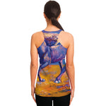 Sunset Horse Painting Print Women's Racerback Tank Top